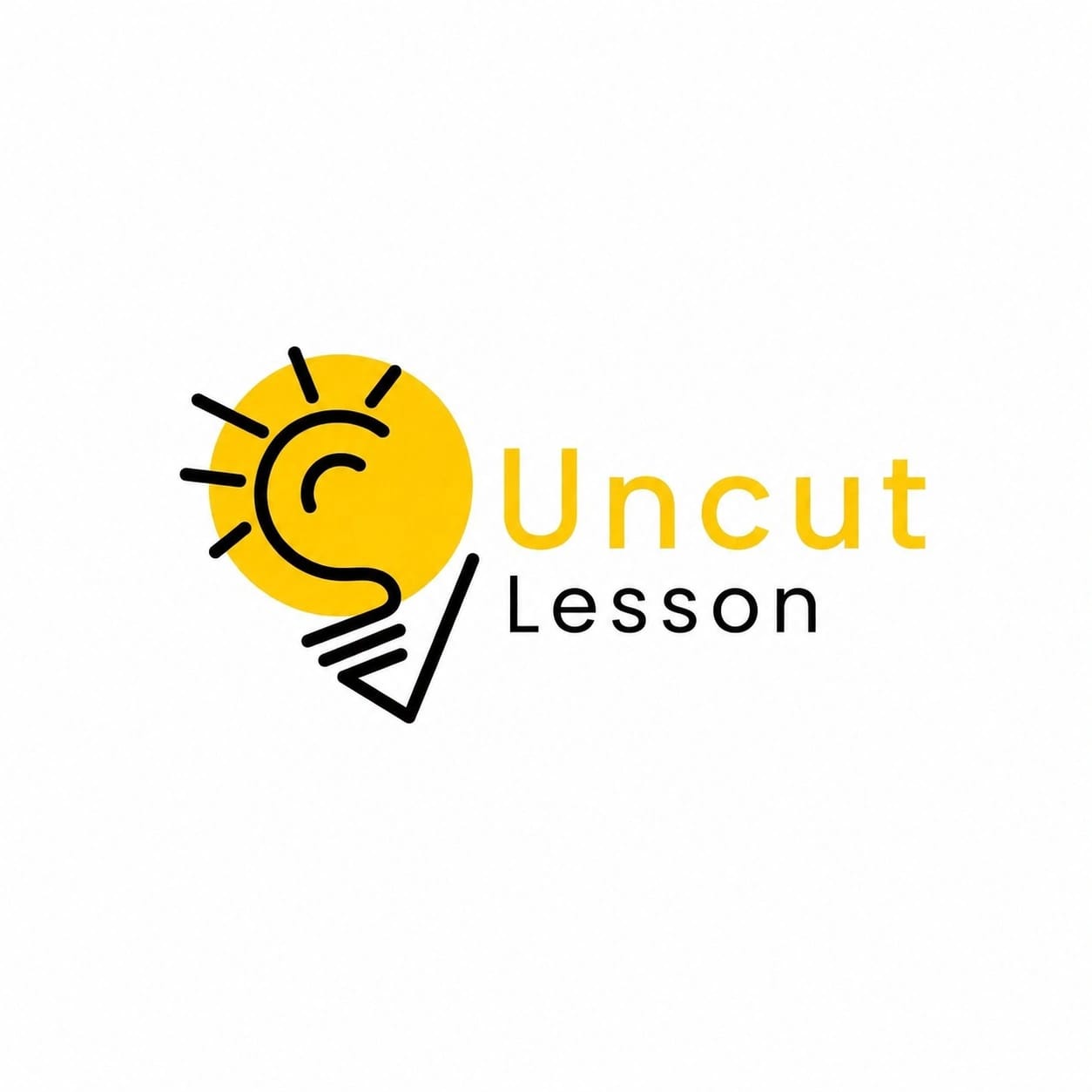 Uncut Lesson logo